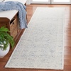 image:imageSAFAVIEH Area Rug 8x10  Ebony Collection  Large  Pink amp Ivory Handmade Wool Ideal for Living Room Bedroom Office Dining Space EBN102UBlueIvory
