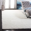 image:imageSAFAVIEH California Shag Collection Area Rug  67 x 96 White NonShedding amp Easy to Clean Ultra Plush Thick Pile Ideal for Living Room Bedroom Dining Space SG1511010