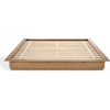 image:imageSAFAVIEH Couture Collection  Celsia Natural Wood King Bed Frame Platform Design No Box Spring Needed BSC2002AKNatural