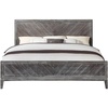 image:imageSAFAVIEH Couture Home Collection Almira Grey Wood Headboard No Box Spring Required Queen Bed SFV4116AQ2BXGrey
