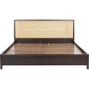 image:imageSAFAVIEH Couture Home Collection Stassie Coastal Natural CaneBlack Headboard No Box Spring Required King Bed