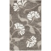 image:imageSAFAVIEH Florida Shag Collection Accent Rug  23 x 4 Smoke amp Beige Floral Design NonShedding amp Easy Care 12inch Thick Ideal for High Traffic Areas in Foyer Living Room Bedroom SG4597913