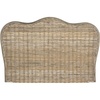 image:imageSAFAVIEH Furniture  Imelda Rattan Queen Headboard  WhiteWashed  Rattan  Coastal Woven Design  Ideal for Bedroom SEA8027BQGray