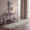 image:imageSAFAVIEH Iceland Shag Collection Area Rug  9 x 12 Cream amp Grey Modern Design Easy Care 25inch Thick Ideal for High Traffic Areas in Living Room Bedroom ISG519ACreamGrey