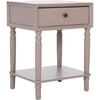 image:imageSafavieh American Homes Collection Siobhan Black Accent TableGrey