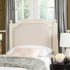 image:imageSafavieh Home Collection Tufted Linen Rustic Antique Beige Headboard TwinBeige  Antique Beige