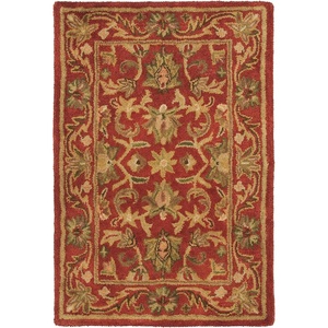 image:imageSAFAVIEH Antiquity Collection Accent Rug  2 x 3 Red amp Red Handmade Traditional Oriental Wool Ideal for High Traffic Areas in Entryway Living Room Bedroom AT52E