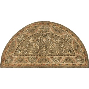 image:imageSAFAVIEH Antiquity Collection Accent Rug  2 x 4 Olive amp Gold Handmade Traditional Oriental Wool Ideal for High Traffic Areas in Entryway Living Room Bedroom AT52A