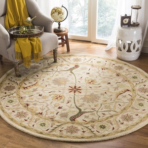 image:imageSAFAVIEH Antiquity Collection Accent Rug  23 x 4 Ivory Handmade Traditional Oriental Wool Ideal for High Traffic Areas in Entryway Living Room Bedroom AT14AIvory
