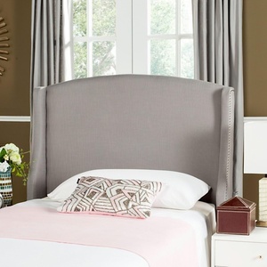 image:imageSAFAVIEH Headboard Collection Austin Headboard Queen Light GreyLight Grey