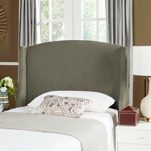 image:imageSAFAVIEH Headboard Collection Austin Headboard Queen Light GreyPewter