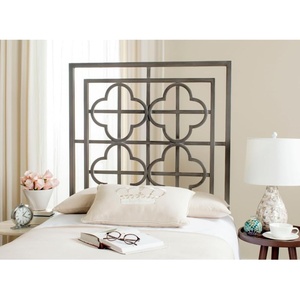 image:imageSAFAVIEH Home Collection Lucina Antique Iron Headboard FullAntique Iron