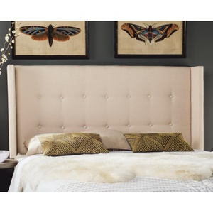 image:imageSAFAVIEH Mercer Collection Damon Sky Blue Winged Headboard FullBlue