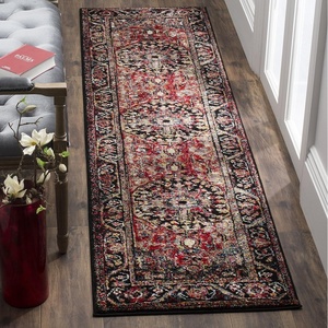 image:imageSAFAVIEH Vintage Hamadan Collection Area Rug  8 x 10 Red amp Multi Oriental Traditional Persian Design NonShedding amp Easy Care Ideal for High Traffic Areas in Living Room Bedroom VTH215ARedMulti
