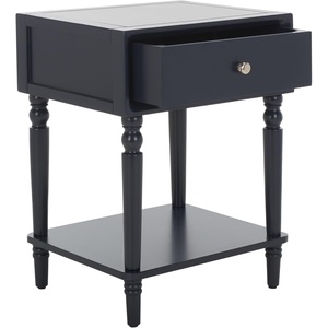 image:imageSafavieh American Homes Collection Siobhan Black Accent TableNavy