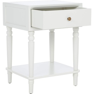 image:imageSafavieh American Homes Collection Siobhan Black Accent TableOff White