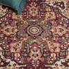 image:imageSAFAVIEH Area Rug 8x10  Kashan Collection  Large  Red amp Ivory Traditional Oriental Design NonShedding amp Easy Cleaning Ideal for Living Room Bedroom Office Dining Space KSN305LIvoryBlue