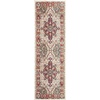 image:imageSAFAVIEH Area Rug 8x10  Kashan Collection  Large  Red amp Ivory Traditional Oriental Design NonShedding amp Easy Cleaning Ideal for Living Room Bedroom Office Dining Space KSN305LIvoryBlue