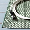 image:imageSAFAVIEH Courtyard Collection 8 x 10 Dark GreenBeige CY6521 Indoor Outdoor Waterproof EasyCleaning Patio Backyard Mudroom AreaRugDark GreenBeige