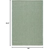 image:imageSAFAVIEH Courtyard Collection 8 x 10 Dark GreenBeige CY6521 Indoor Outdoor Waterproof EasyCleaning Patio Backyard Mudroom AreaRugDark GreenBeige