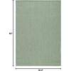 image:imageSAFAVIEH Courtyard Collection 8 x 10 Dark GreenBeige CY6521 Indoor Outdoor Waterproof EasyCleaning Patio Backyard Mudroom AreaRugDark GreenBeige