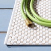 image:imageSAFAVIEH Courtyard Collection 8 x 10 Dark GreenBeige CY6521 Indoor Outdoor Waterproof EasyCleaning Patio Backyard Mudroom AreaRugIvoryGold