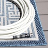 image:imageSAFAVIEH Washable Rug Outdoor Beach House Collection  8 x 10 Blue amp Ivory NonShedding amp Easy to Clean Ideal for Patio Backyard Mudroom BHS276MBlueIvory