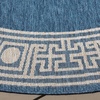 image:imageSAFAVIEH Washable Rug Outdoor Beach House Collection  8 x 10 Blue amp Ivory NonShedding amp Easy to Clean Ideal for Patio Backyard Mudroom BHS276MBlueIvory