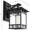image:imageSafavieh Lighting Rolran Black Outdoor Wall Lantern LED Bulb Included