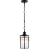 image:imageSAFAVIEH Lighting Collection Adisyn Black Extendable Outdoor Pendant