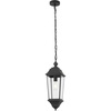 image:imageSAFAVIEH Lighting Collection Teri Black Metal Outdoor Hanging Light Fixture Adjustable Pendant LED Bulb Included