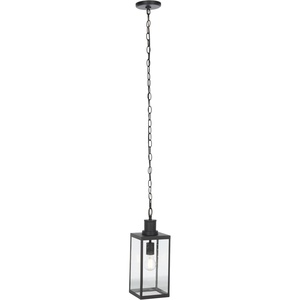 image:imageSAFAVIEH Lighting Collection Agni Black Outdoor Pendant Hanging Light Fixture LED Bulb Included