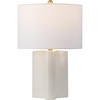 image:imageSAFAVIEH Lighting Collection Anessa Cream amp Brass 23inch Table Lamp for Bedroom Living Room Home Office Desk Nightstand LED Bulb IncludedCreamBrass