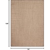 image:imageMartha Stewart x SAFAVIEH Area Rug Collection  8 x 10 Beige amp Ivory Sisal amp Jute Farmhouse Style Ideal for Living Room Bedroom Office Dining Space MSR9501CLight Brown