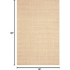 image:imageMartha Stewart x SAFAVIEH Area Rug Collection  8 x 10 Beige amp Ivory Sisal amp Jute Farmhouse Style Ideal for Living Room Bedroom Office Dining Space MSR9501CBeigeIvory