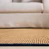 image:imageMartha Stewart x SAFAVIEH Area Rug Collection  8 x 10 Beige amp Ivory Sisal amp Jute Farmhouse Style Ideal for Living Room Bedroom Office Dining Space MSR9501CNaturalNavy