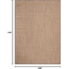 image:imageMartha Stewart x SAFAVIEH Area Rug Collection  8 x 10 Beige amp Ivory Sisal amp Jute Farmhouse Style Ideal for Living Room Bedroom Office Dining Space MSR9501CLight Brown