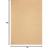 image:imageMartha Stewart x SAFAVIEH Area Rug Collection  8 x 10 Beige amp Ivory Sisal amp Jute Farmhouse Style Ideal for Living Room Bedroom Office Dining Space MSR9501CNatural