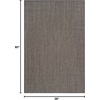 image:imageMartha Stewart x SAFAVIEH Area Rug Collection  8 x 10 Beige amp Ivory Sisal amp Jute Farmhouse Style Ideal for Living Room Bedroom Office Dining Space MSR9501CCharcoal