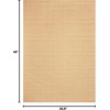 image:imageMartha Stewart x SAFAVIEH Area Rug Collection  8 x 10 Beige amp Ivory Sisal amp Jute Farmhouse Style Ideal for Living Room Bedroom Office Dining Space MSR9501CNatural