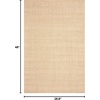 image:imageMartha Stewart x SAFAVIEH Area Rug Collection  8 x 10 Beige amp Ivory Sisal amp Jute Farmhouse Style Ideal for Living Room Bedroom Office Dining Space MSR9501CBeigeIvory