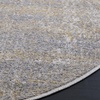 image:imageSAFAVIEH Adirondack Collection Area Rug  12 Square Beige amp Slate Modern Abstract Design NonShedding amp Easy Care Ideal for High Traffic Areas in Living Room Bedroom ADR207BCremeGold