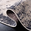 image:imageSAFAVIEH Adirondack Collection Area Rug  12 Square Beige amp Slate Modern Abstract Design NonShedding amp Easy Care Ideal for High Traffic Areas in Living Room Bedroom ADR207BGoldNavy