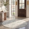 image:imageSAFAVIEH Adirondack Collection Area Rug  12 Square Beige amp Slate Modern Abstract Design NonShedding amp Easy Care Ideal for High Traffic Areas in Living Room Bedroom ADR207BSageIvory