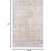 image:imageSAFAVIEH Adirondack Collection Area Rug  12 Square Beige amp Slate Modern Abstract Design NonShedding amp Easy Care Ideal for High Traffic Areas in Living Room Bedroom ADR207BCremeGold