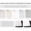 image:imageSAFAVIEH California Shag Collection Area Rug  53 x 76 White NonShedding amp Easy to Clean Ultra Plush Thick Pile Ideal for Living Room Bedroom Dining Space SG1511010