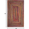 image:imageSAFAVIEH Cape Cod Collection Runner Rug  23 x 6 Red amp Multi Handmade Jute amp Cotton Woven Braided Design CAP202ARedMulti