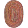 image:imageSAFAVIEH Cape Cod Collection Runner Rug  23 x 6 Red amp Multi Handmade Jute amp Cotton Woven Braided Design CAP202ARedMulti