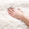 image:imageSAFAVIEH California Shag Collection Area Rug  53 x 76 White NonShedding amp Easy to Clean Ultra Plush Thick Pile Ideal for Living Room Bedroom Dining Space SG1511010