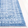 image:imageSAFAVIEH Washable Rug Arizona Collection  4 x 6 Blue amp Ivory Slip Resistant amp Easy to Clean Ideal for Foyer Kitchen Nursery Office Bedroom ARZ303MBlueIvory